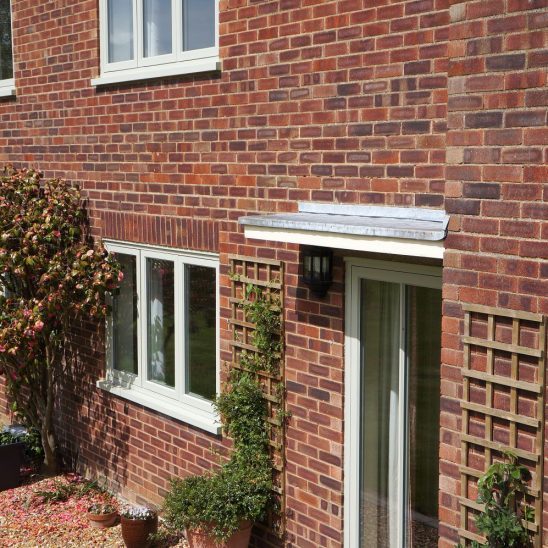 Wooden casement window and full length window
