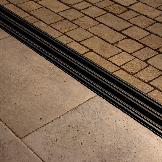 Aluminium Sliding Door with Triple Track