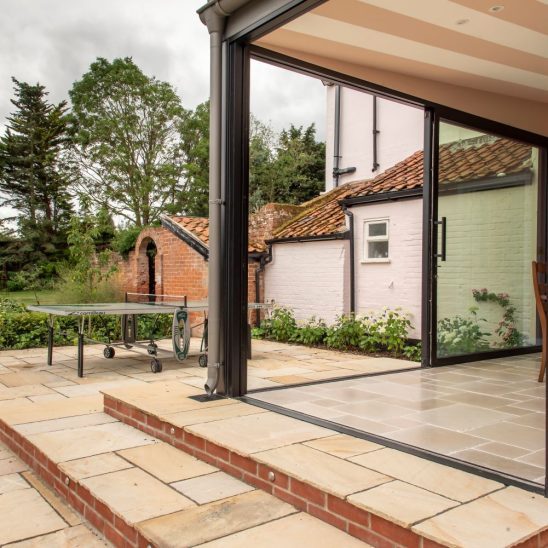 Sunflex super slim aluminium sliding patio doors