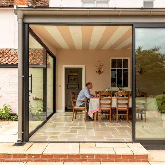 Sunflex super slim aluminium sliding patio doors