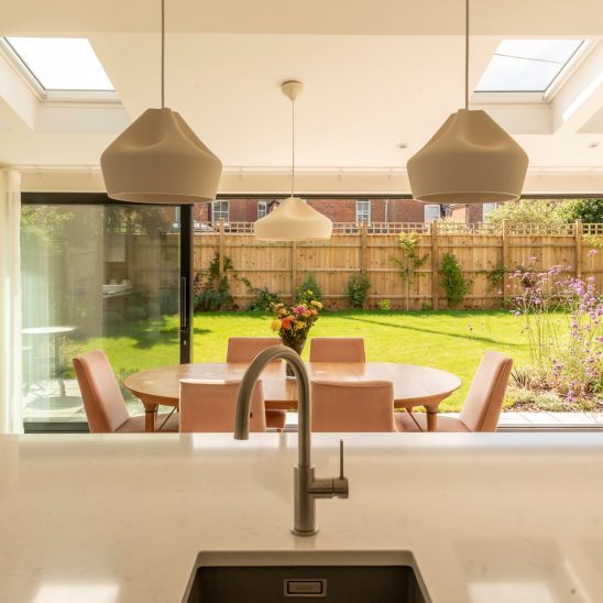 Ultra slim aluminium sliding door