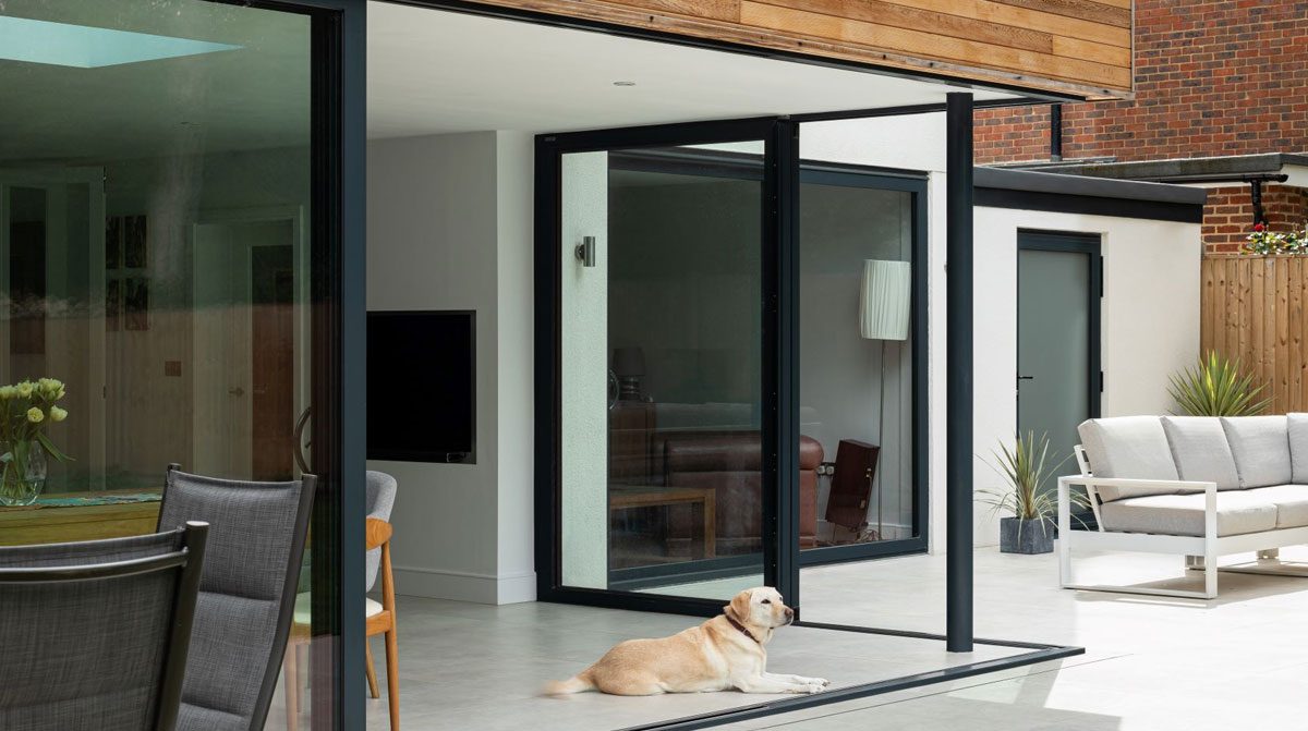 Sunflex Open Corner Aluminium Sliding Doors