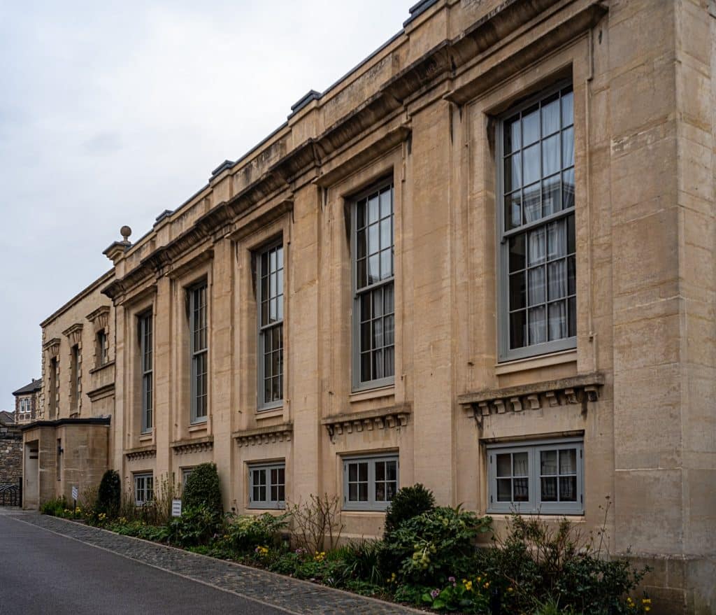 listed building with secondary glazing internally