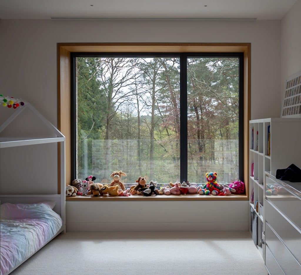Cortizo tilt and turn window with hidden handle